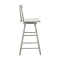thumbnail image 3 of SAFAVIEH Tage Modern Style Swivel Counter Stool, Grey (17.3 in. W x 17.1 in. D x 37.8 in. H), 3 of 3