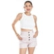 thumbnail image 1 of Short de lino con botones Roman Fashion /Juvenil, 955 (Palo de rosa) rosa G, 1 of 5