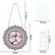 thumbnail image 2 of Cuadros Decorativos DIY Compact Mirror Art Craft Set Colgante Flor de espejo de bolsillo para adultos y niños Wdftyju de costura negro 4 estilos, 2 of 8