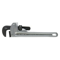10 Inch Aluminum Pipe Wrench - Model 810 Straight Plumbing Wrench, Lightweight Professional Tools for Plumbers, HVAC Technicians, and DIY Projects