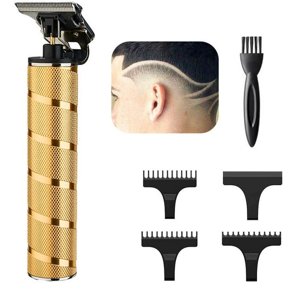 Hair Clippers for Men, Electric Clippers Bald Head Cordless Rechargeable Waterproof Grooming Kits T-Blade Close Cutting, Trimmer for Men Gapped Detail Beard Shaver