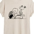 thumbnail image 3 of Peanuts - Schroeder Snoopy - Women's Oversized T-Shirt, 3 of 6