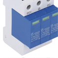 thumbnail image 2 of Surge Protective Device SPD Photovoltaic Breaker Protector DC1000V 40KA Blue and White 3P, 2 of 4
