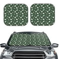 thumbnail image 2 of Zufioo Colorful Mallard Duck Print Folding Car Windshield Sun Visor, Anti-ultraviolet Sun Visor, Suitable for Trucks, Vans Car Accessories-Small, 2 of 6