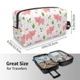 thumbnail image 5 of Honeii Funny Little Pigs Print Multi-Purpose Storage Bag,Hanging Dopp Kit,Small Toiletry Bag for Traveling for Toiletries, Makeup, and Small Essentials, 5 of 7
