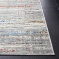 thumbnail image 3 of SAFAVIEH Shivan Blake Abstract Gradient Area Rug, Light Grey/Rust, 6'7" x 6'7" Square, 3 of 8