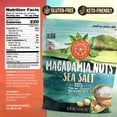 Hawaiian Macadamia Nut Company MMF7 Dry Roasted Macadamia Nuts with Sea