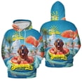 thumbnail image 3 of Hello Summer Bloodhound Pool Day on Watermelon Float All Over Print 3D Hoodie Unisex Merch Hoodies Dog Lover - 13008, 3 of 6