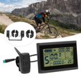 thumbnail image 1 of Electric Bicycle LCD Instrument, LCD Instrument, 24V-36V-48V Stable Performance Equipment for Riding Cyclists Car Shops Cycling, 1 of 8