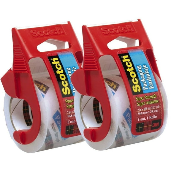 Scotch  2 in. W x 800 in. L Packaging Tape  Clear