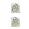 thumbnail image 3 of Wweixi Silicone Mold Decor Molds Solid Color Nonstick Pliable Soft Reusable Self Assembly Decorative Mould Fondant Kitchen Grey 2Set, 3 of 6