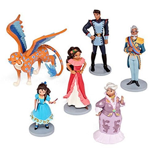 Disney Elena of Avalor Figurine Playset 6-Piece Toy Figures Pretend Play NEW 