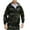 Army Green, variant on Zpanxa Men's Winter Camo Hooded Jacket Long Sleeve with Zippered Pockets, Insulated Casual Parka for Outdoor Activities Khaki S