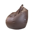 thumbnail image 2 of Sillon puff LUNICS oval extragrande color chocolate, 2 of 4