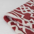thumbnail image 7 of Home Soft Things Flannel Velvet Throw - Carteret - Rosewood - 60" x 70", 7 of 7