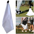 thumbnail image 2 of Toalla Golf Magnética Hugtrwg 24x16 Pulgadas limpiador pelotas golf blanco, 2 of 9