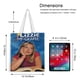 thumbnail image 5 of Lizzie McGuire Bolso de tela con estampado de lienzo para mujer, bolsa de compras reutilizable y estética, con cremallera interior, regalo para mujer,40*40cm., 5 of 6