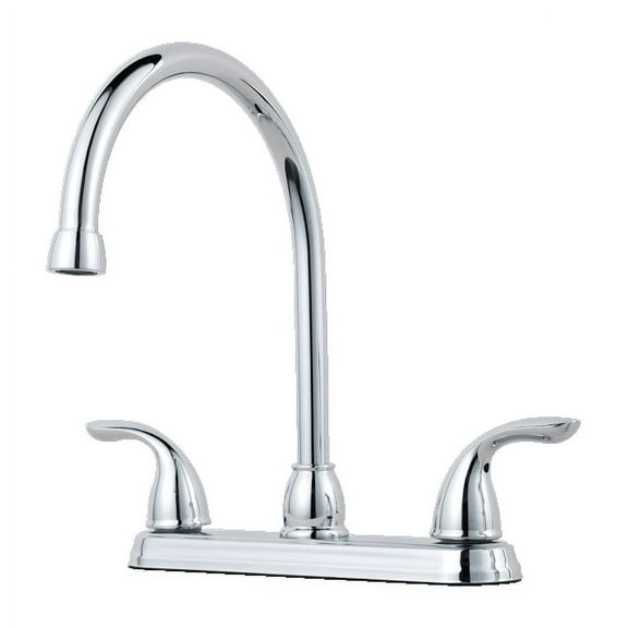 Pfirst Series 2-Handle Kitchen Faucet in Polished Chrome G1362000