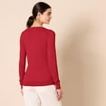 thumbnail image 3 of walmart Essentials Womens Lightweight V-Neck Sweater, 3 of 8