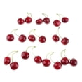 thumbnail image 3 of Abbracc Colorful Simulation Fruit Cherry 20 Capsules Large Double Black Large Double Black, 3 of 9