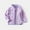 Purple, variant on SGFCWSX Girls Fleece Jacket Full Zip Coat Kids Casual Fashion Print Warm Jackets Purple Size 3 Years