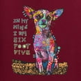 thumbnail image 2 of Dean Russo In My Mind Dog Lover Womens Graphic T-Shirt, Maroon, Medium, 2 of 6