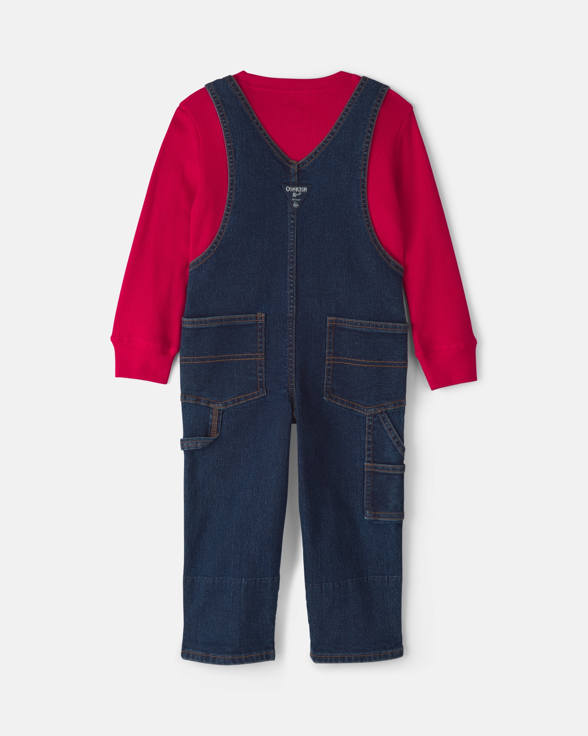 Oshkosh B'gosh Toddler Overall and Top Set, 2-Piece, Sizes 2T - 5T