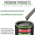 thumbnail image 4 of Dove Gray Gallon Low VOC URETHANE BASECOAT CLEARCOAT Car Auto Paint Kit, 4 of 6