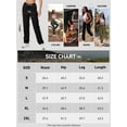 thumbnail image 2 of liyiyiyia Hiking Pants Women UPF 50 Quick Dry Cargo Pants Lightweight Outdoor Travel Pants Black, 2 of 8