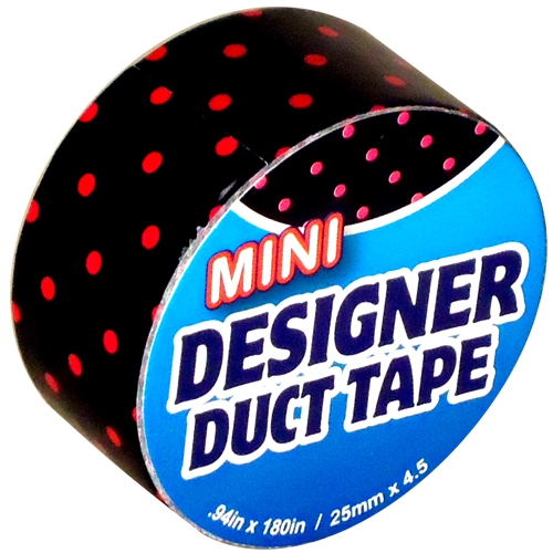 MINI Polka Dots JFL Duct Tape 0.94" x 15 ft Roll