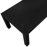 Better Homes & Gardens Bryant 58.5 in Rectangle Solid Wood Construction Dining Table, Charcoal - Walmart.com