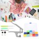 thumbnail image 5 of Botones De Colores, Botones Para Niños Amplia Gama Uso Fácil Hogar Para Artesanías Para Ropa Para Bordar Ccdes Otros, 5 of 8