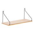 thumbnail image 1 of Estante de pared de madera de hierro para decoración del hogar, organizador de estantes de almacenamiento (500 x 165 x 158 mm) Tmvgtek Oficina Multiescena Multifunción, 1 of 7