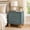 Blue, variant on Atumcto 2-Drawer Fluted Nightstand, Wood Bedside Table with Solid Wood Legs & Metal Handles for Bedroom & Living Room, Olive