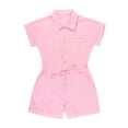 thumbnail image 6 of Wonder Nation Girls Denim Romper, Sizes 4-18, 6 of 7