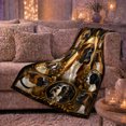thumbnail image 6 of Boxer Dog Gallery Collage Portrait Ornate Oval Frames, Playful Pet Portrait Pattern, Warm Flannel Blanket for Living Room and Bedroom, Dog Moms Father's Day Gift, Pet Lover Home Decor, 6 of 9