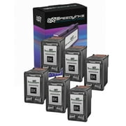 Speedy Remanufactured Toner Cartridge Replacement for HP 56 (Black, 6-Pack)