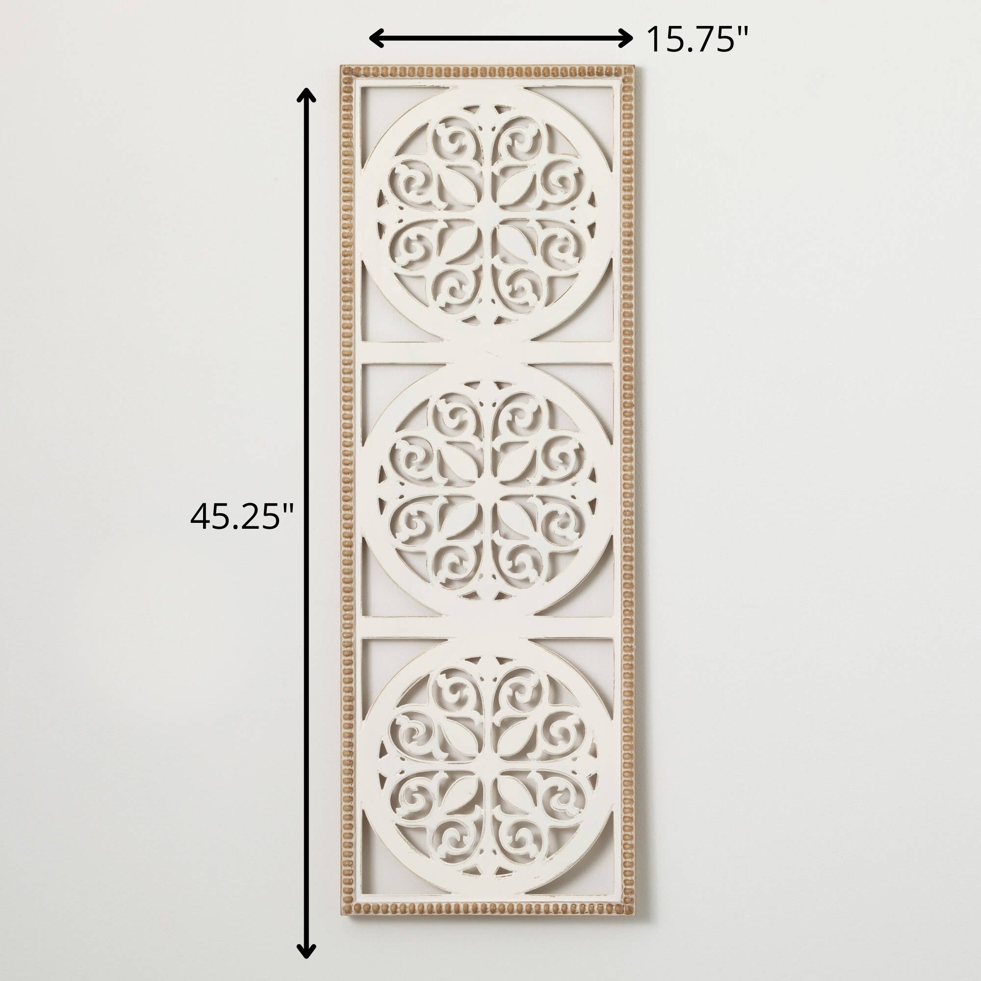 Sullivans 45.25" Framed Medallion Wall Decor, Wood