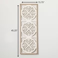 thumbnail image 4 of Sullivans 45.25" Framed Medallion Wall Decor, Wood, 4 of 4