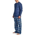 thumbnail image 2 of Ashford & Brooks Men’s Long-Sleeve Top Flannel Pants Pajama Sleepwear Set, 2 of 3