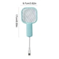thumbnail image 2 of Mini Electric Mosquito Swatter, Portable USB Rechargeable Bug Zapper Racket with 5-Layer Safety Mesh, Small Handheld Fly Killer and Automatic Gnat Trap for Indoor Home, Bedroom, and Travel, 2 of 8