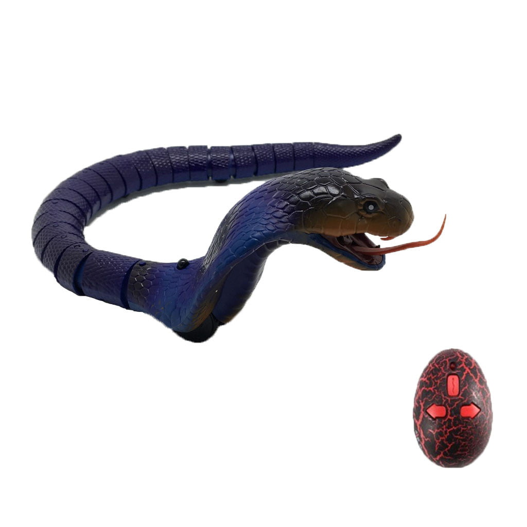 Remote Control Creepy Rubber Scary Snake Infrared RC Joke Kid Toy Gag Gifts 