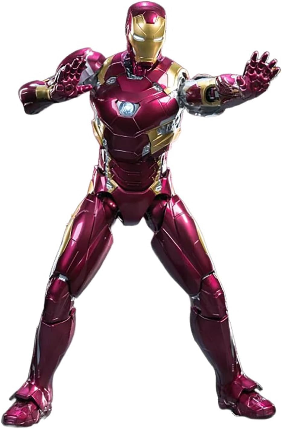 Fondjoy 1/7 scale MK46 iron movie hero plastic model kits，Illuminated Edition MV24806