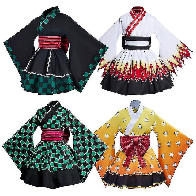 Cos ropa Zaomon Tanjiro mi esposa Zenyi Yanzhu purgatorio albaricoque Shouro kimono Cosplay ropa de mujer