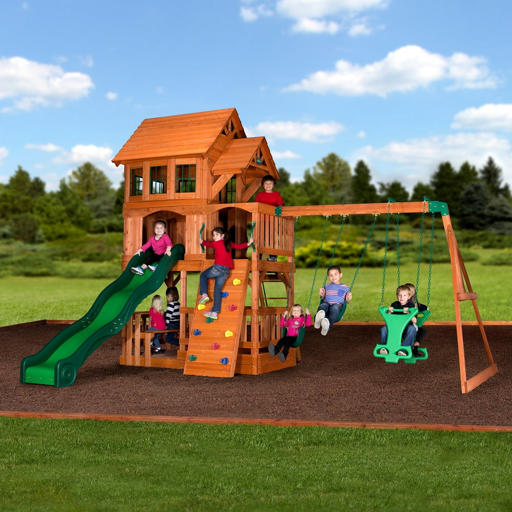 Backyard Discovery Liberty II Swing Set
