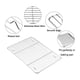 thumbnail image 4 of Bandeja Para Hornear Con Rejilla Bandeja Para Hornear De Acero Inoxidable Placa Para Barbacoa Para Utensilios De Cocina Scienceny HA036918-00, 4 of 6