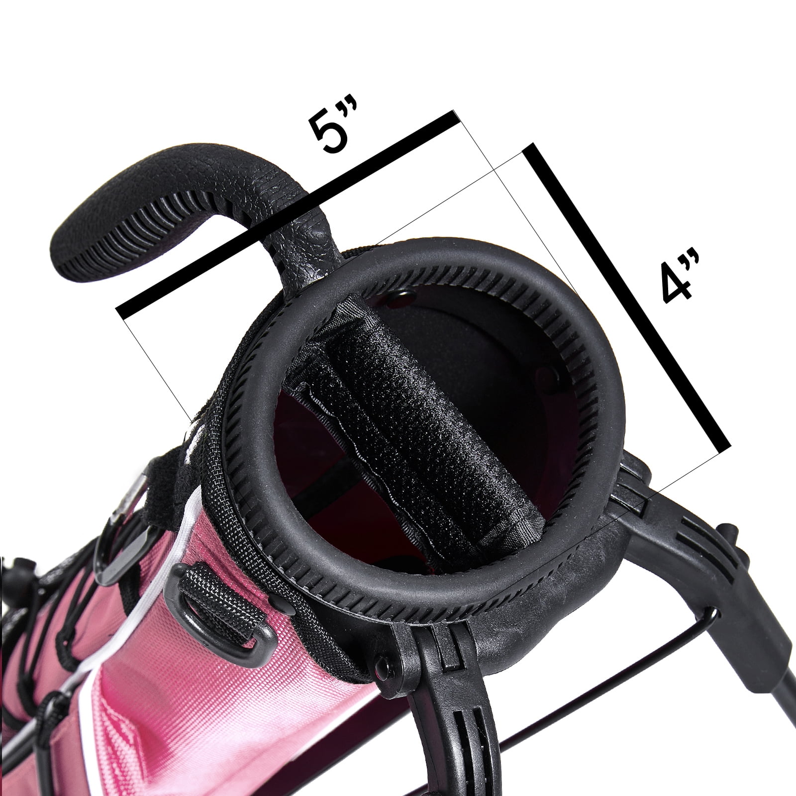 RUTHNISSI Golf Stand Bag, Lightweight Golf Easy Carry Bag with Padded Strap，Durable Pitch n Putt Golf Bag , Practice Ranger Sunday Golf Bag for Men&Women