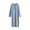 Light Blue, variant on GigrtiJin Women's Casual Fall Sweater Dress Long Sleeve Crewneck Button up Dresses Solid Color Knit Maxi Dress