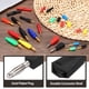 thumbnail image 3 of Uxcell 4 Pcs 4mm Plugs de Banana, 20A 4mm Plug 4mm Jack Conectores de Cable de Altavoz, Conector de Jack de Banana para Cable de Audio de Altavoz, Negro y Rojo, 3 of 6