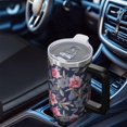 thumbnail image 6 of OBREWU Pioneer Flower Tumbler with Handle and Lid,40oz Pioneer Flower Double Wall Vacuum Insulated Tumbler,Pioneer Flower Cups Gift for Women and Men, 6 of 7